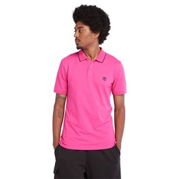 SS Millers River Collar Neck Print Polo Slim