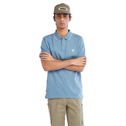 SS Millers River Collar Neck Print Polo Slim