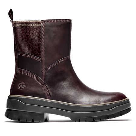 Malynn Waterproof Leather & Fabric Side Zip Boot