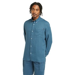 Mill Brook Linen Chest Pocket Shirt Regular